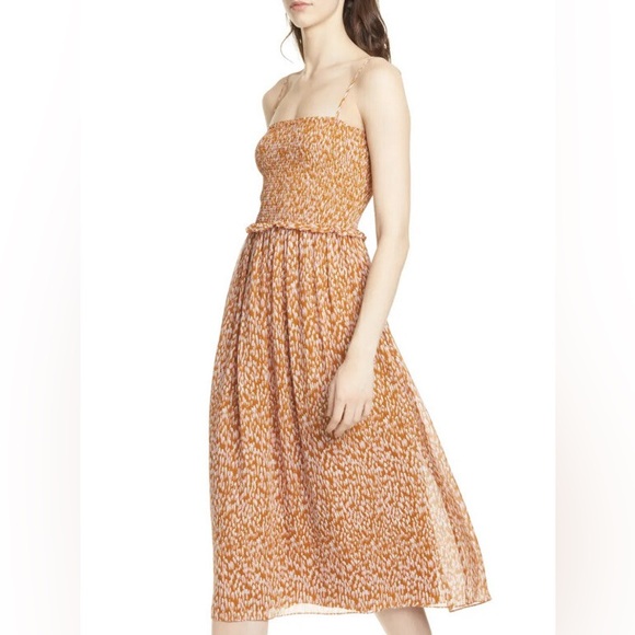 Joie Dresses & Skirts - Joie Ambroise Printed Silk Midi Dress